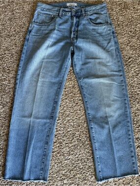 Madewell Women's Light Wash Straight Leg Jeans